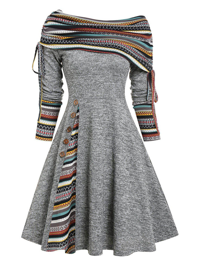 Kristin Klassieke en elegante winterjurk