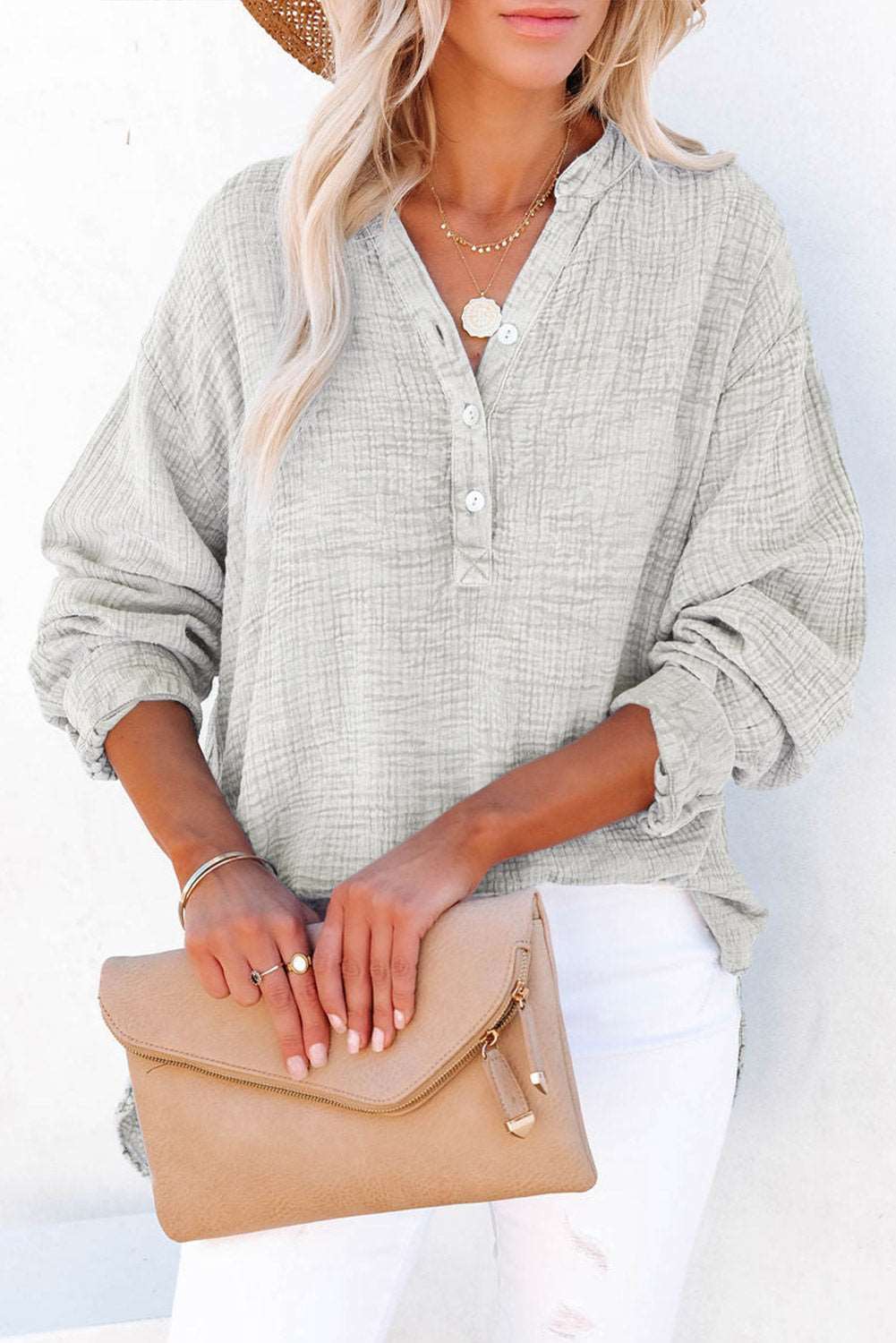 Ophélie | Klassieke en elegante winterblouse