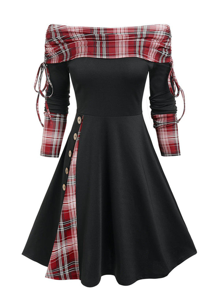Kristin Klassieke en elegante winterjurk