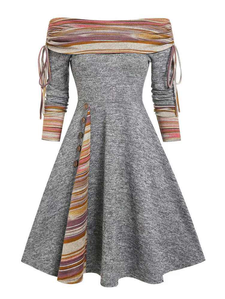 Kristin Klassieke en elegante winterjurk
