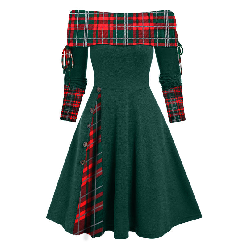 Kristin Klassieke en elegante winterjurk