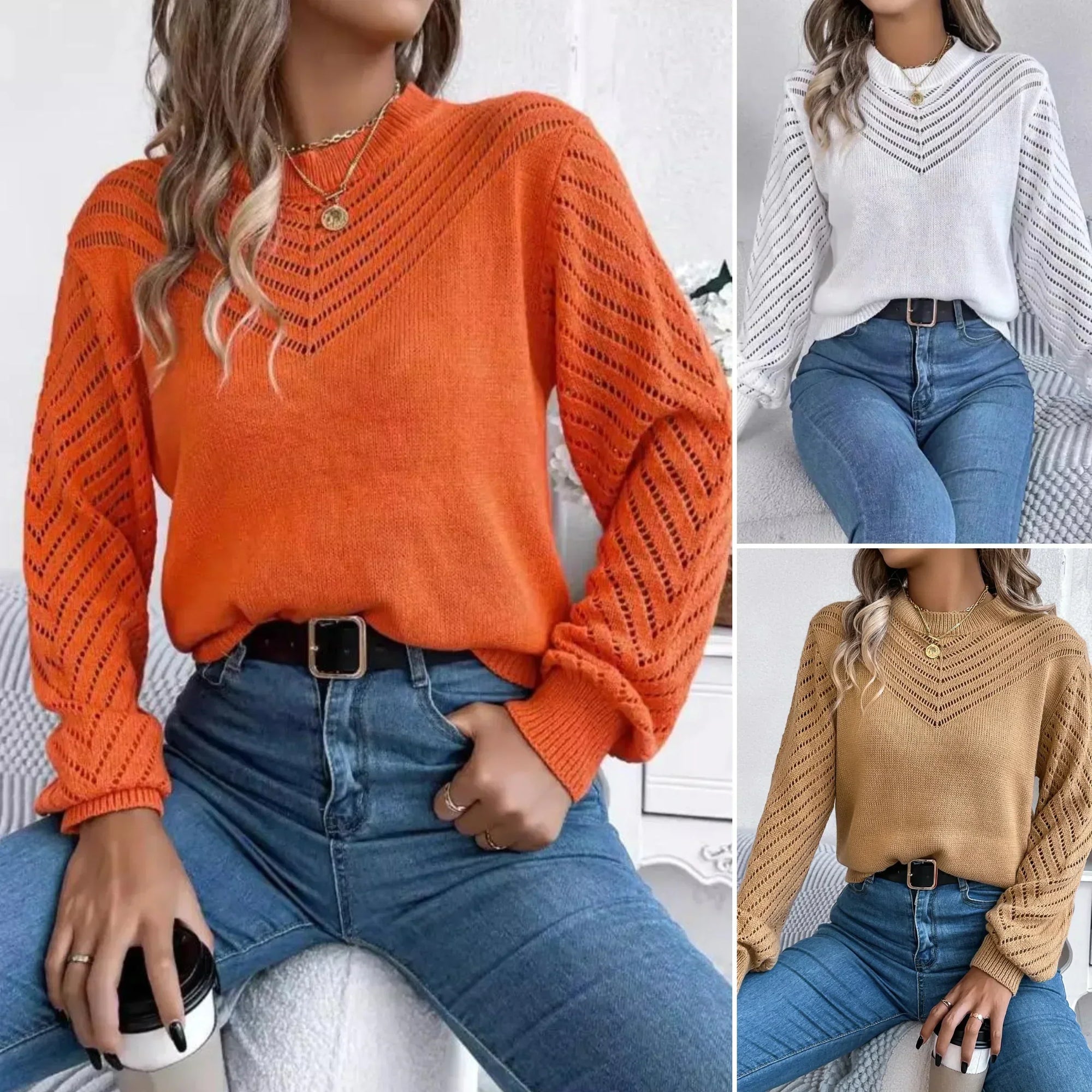 Yashvi | Klassieke en stijlvolle winterpullover