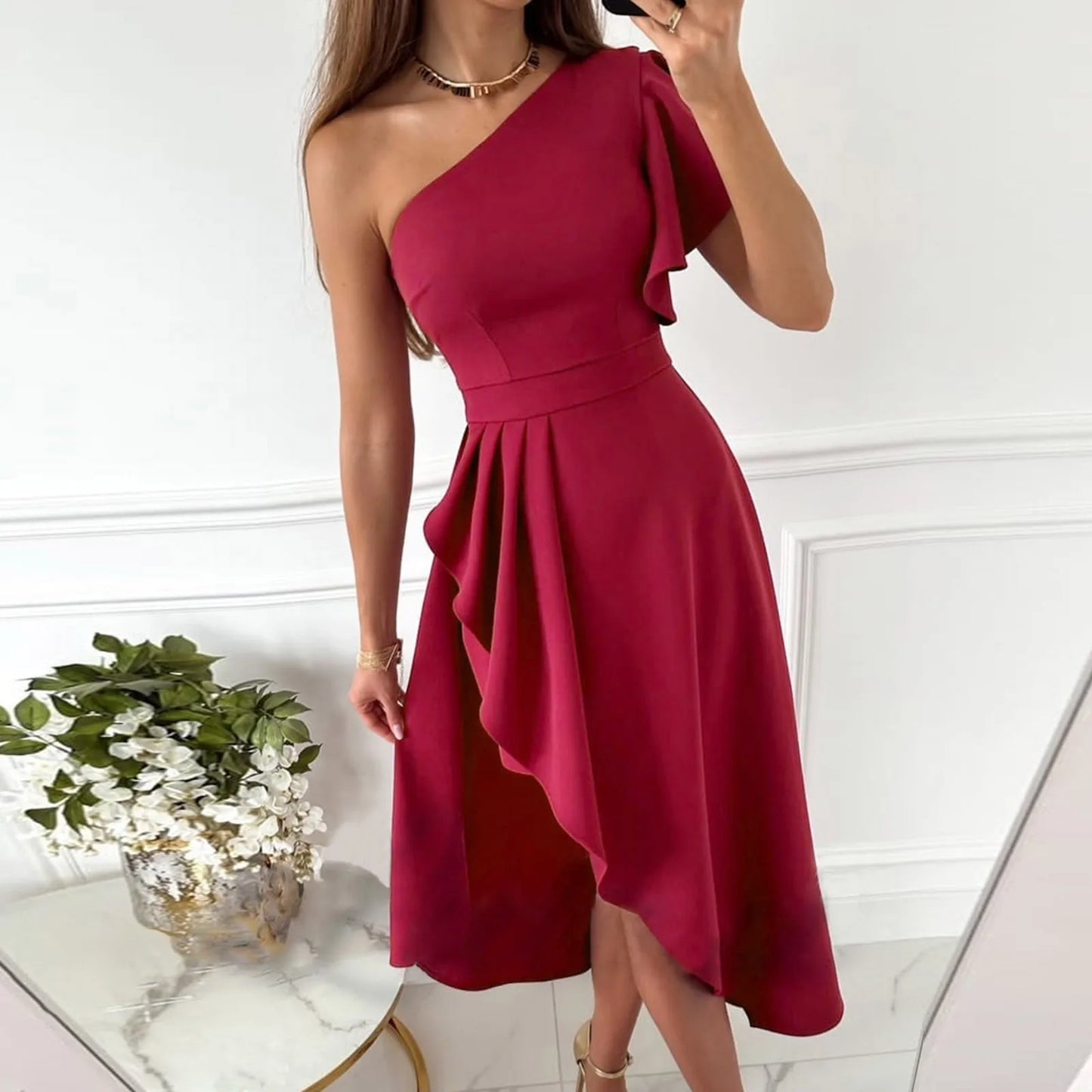 Maris | Tijdloze en elegante winterjurk