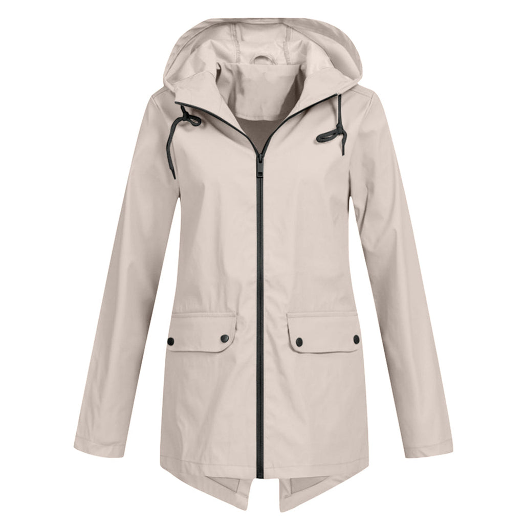 Relaxte en tijdloze winterjas van Brinley