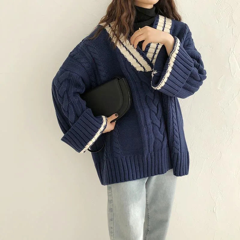 Mina Klassieke en Comfortabele Winter Trui
