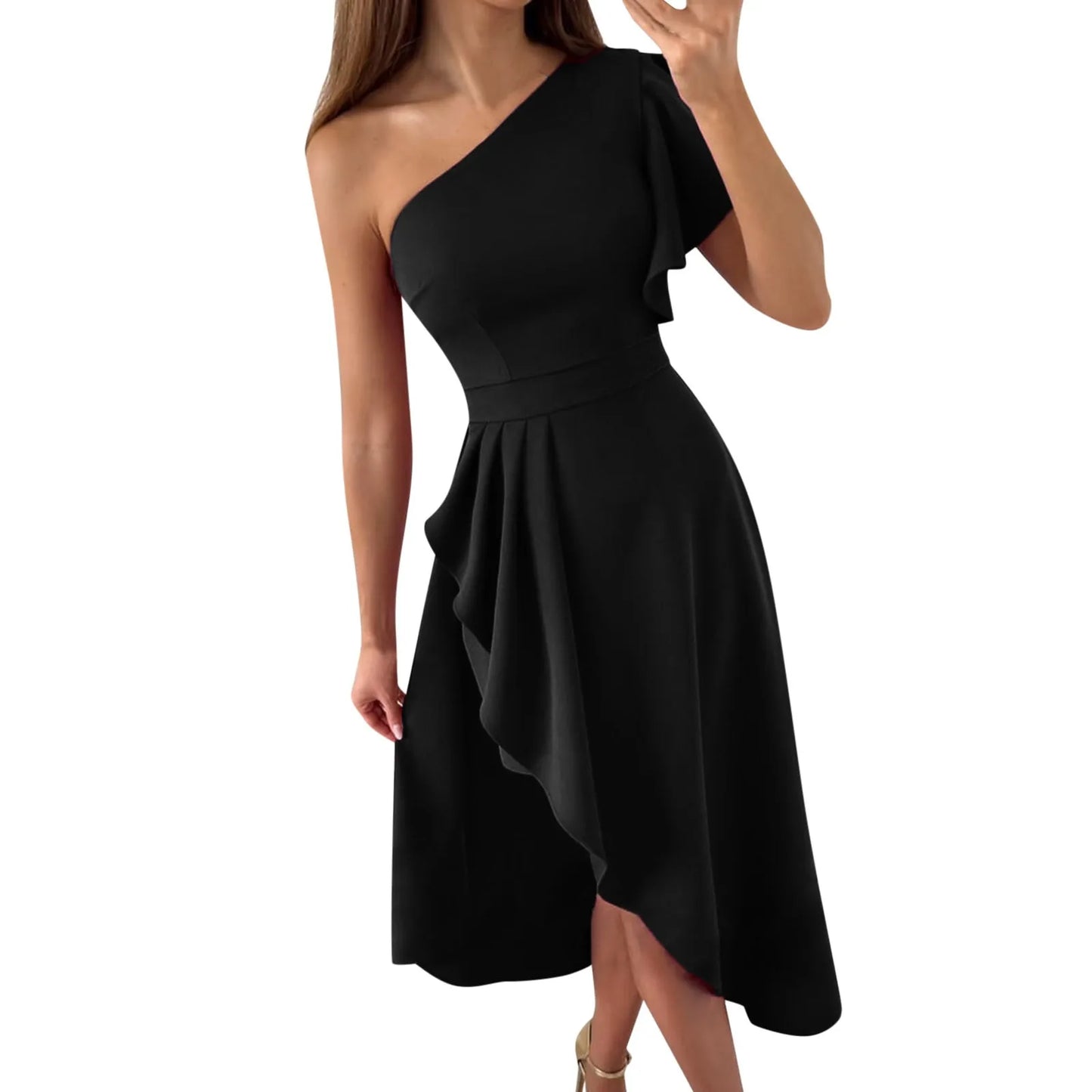 Maris | Tijdloze en elegante winterjurk