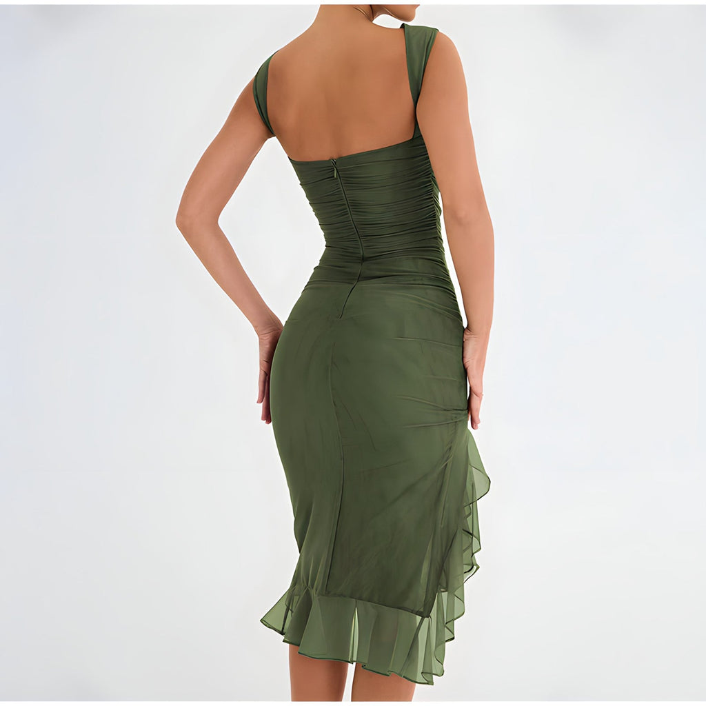 Destina Tijdloze en elegante winterjurk