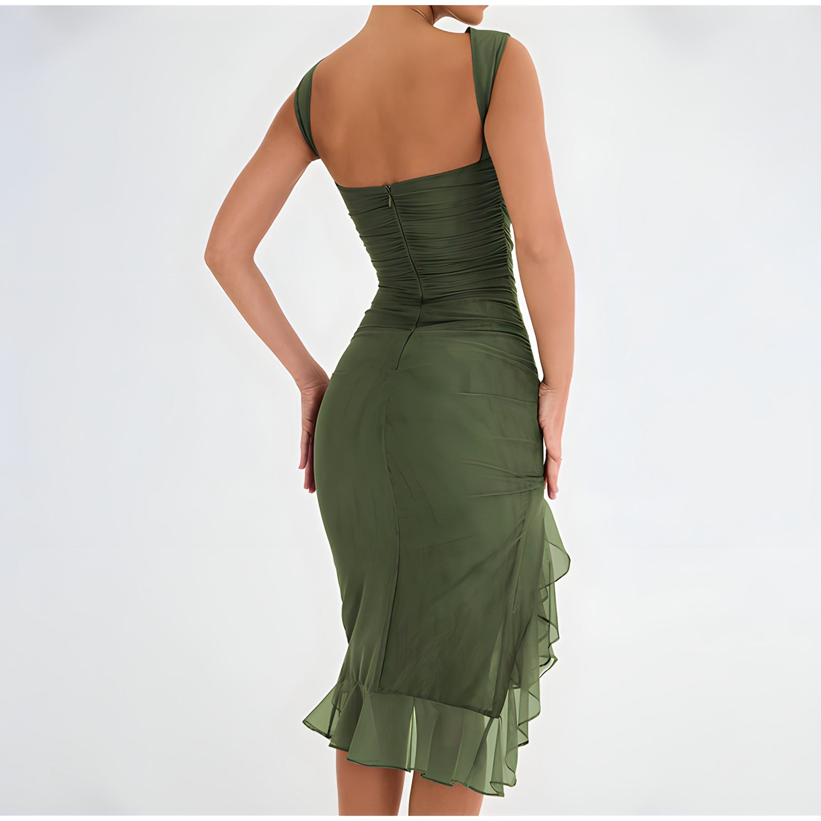 Destina Tijdloze en elegante winterjurk