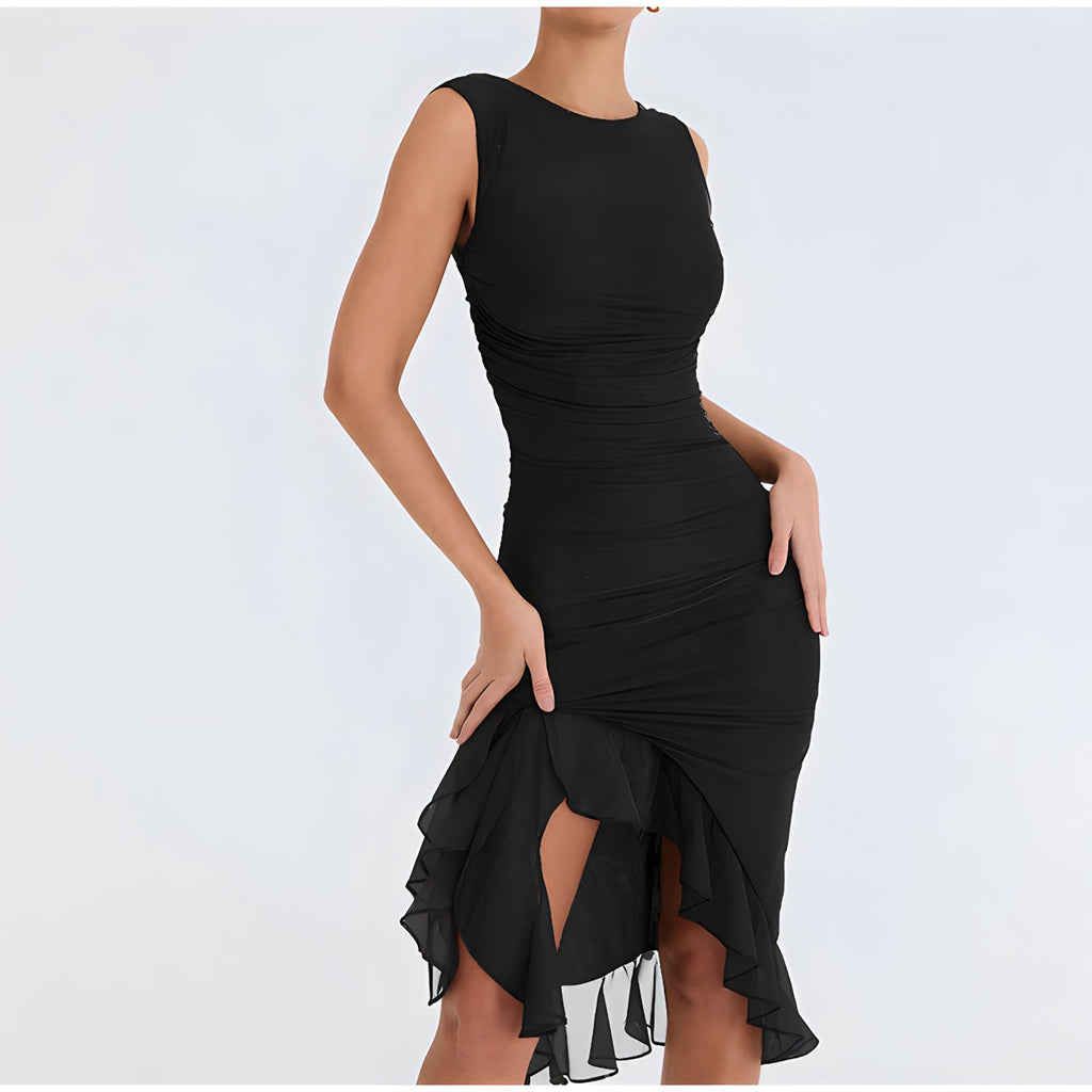 Destina Tijdloze en elegante winterjurk