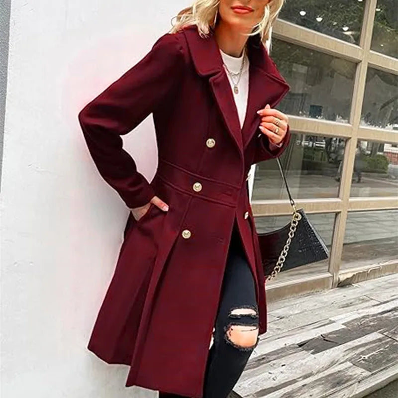 Annemarie | Getailleerde en elegante winterjas
