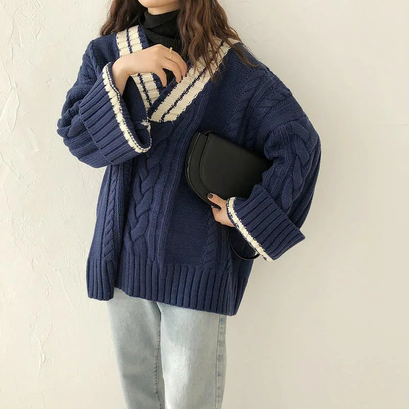 Mina Klassieke en Comfortabele Winter Trui
