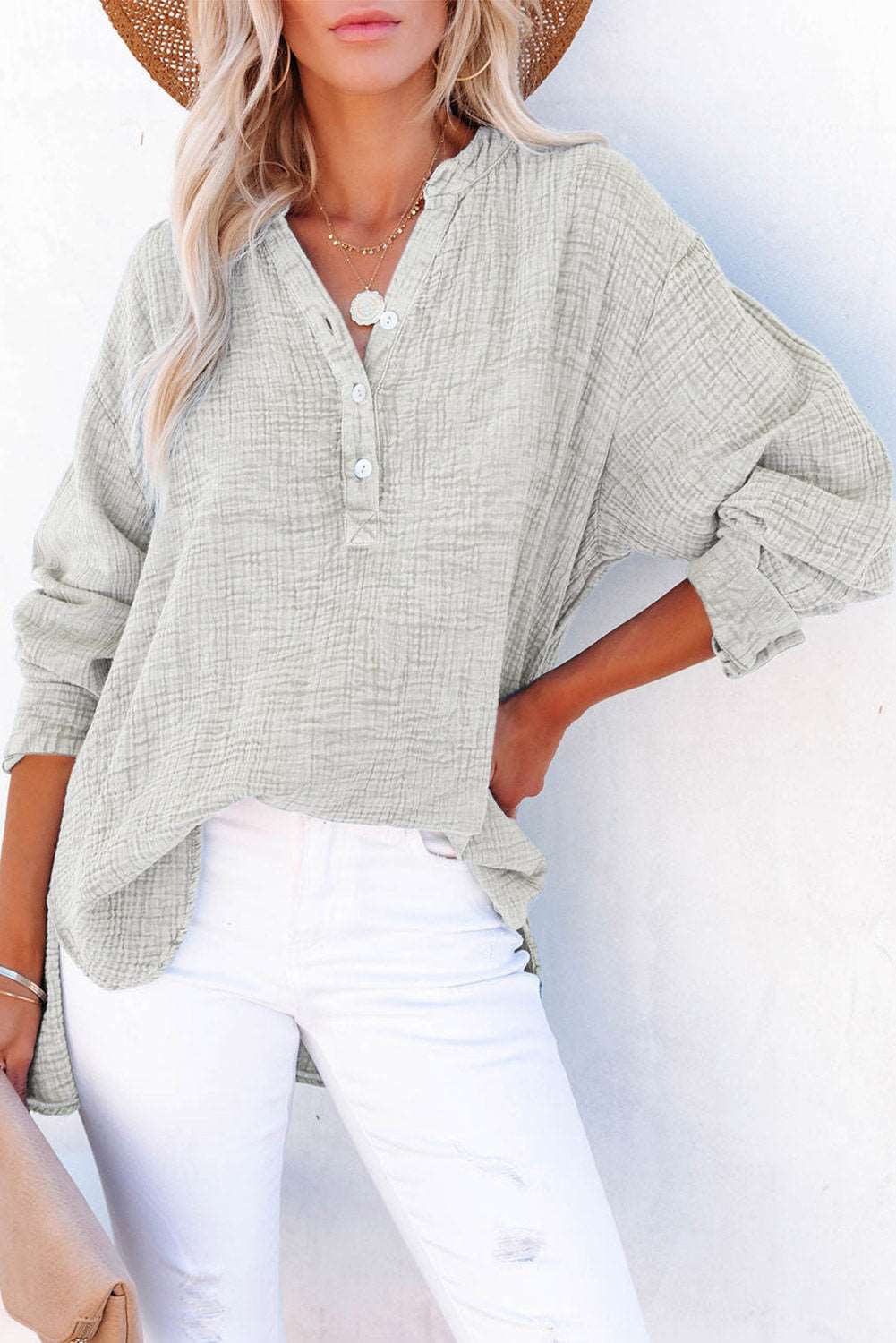 Ophélie | Klassieke en elegante winterblouse