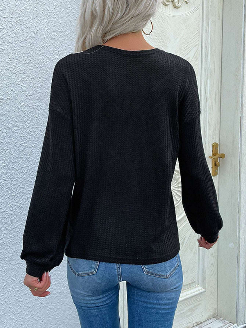Nikki Tijdloze en elegante wintertop